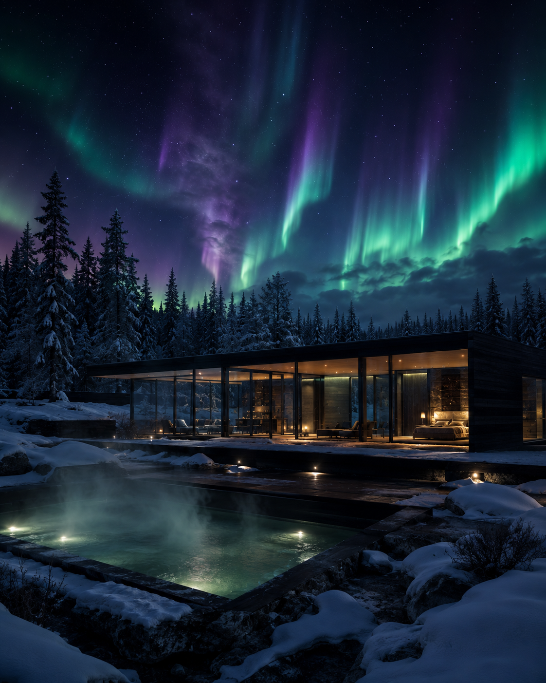 THE DAILY DROP: The Lapland Void (The Northern Lights Sanctuary)