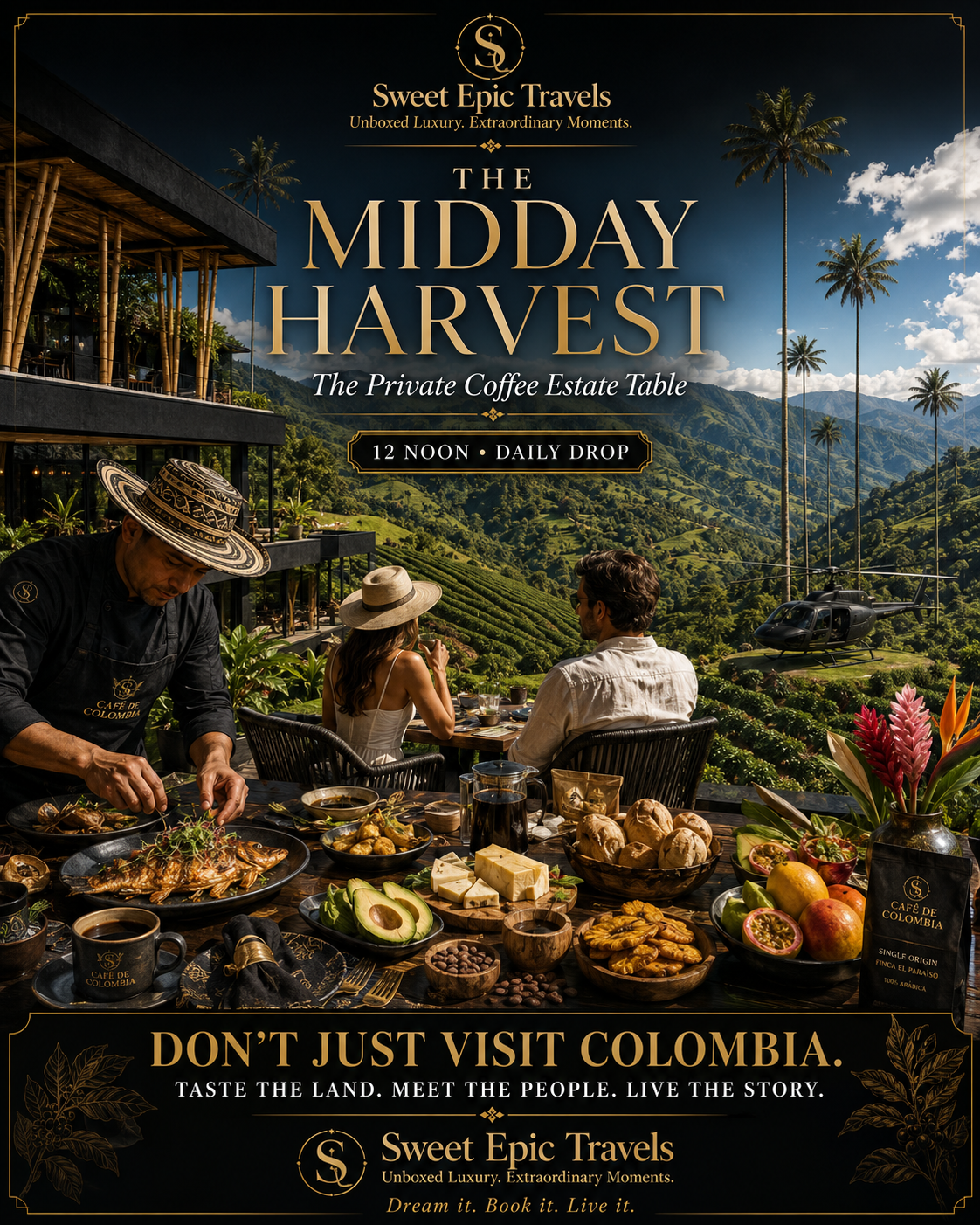 THE DAILY DROP: The Midday Harvest (The Private Coffee Estate Table)