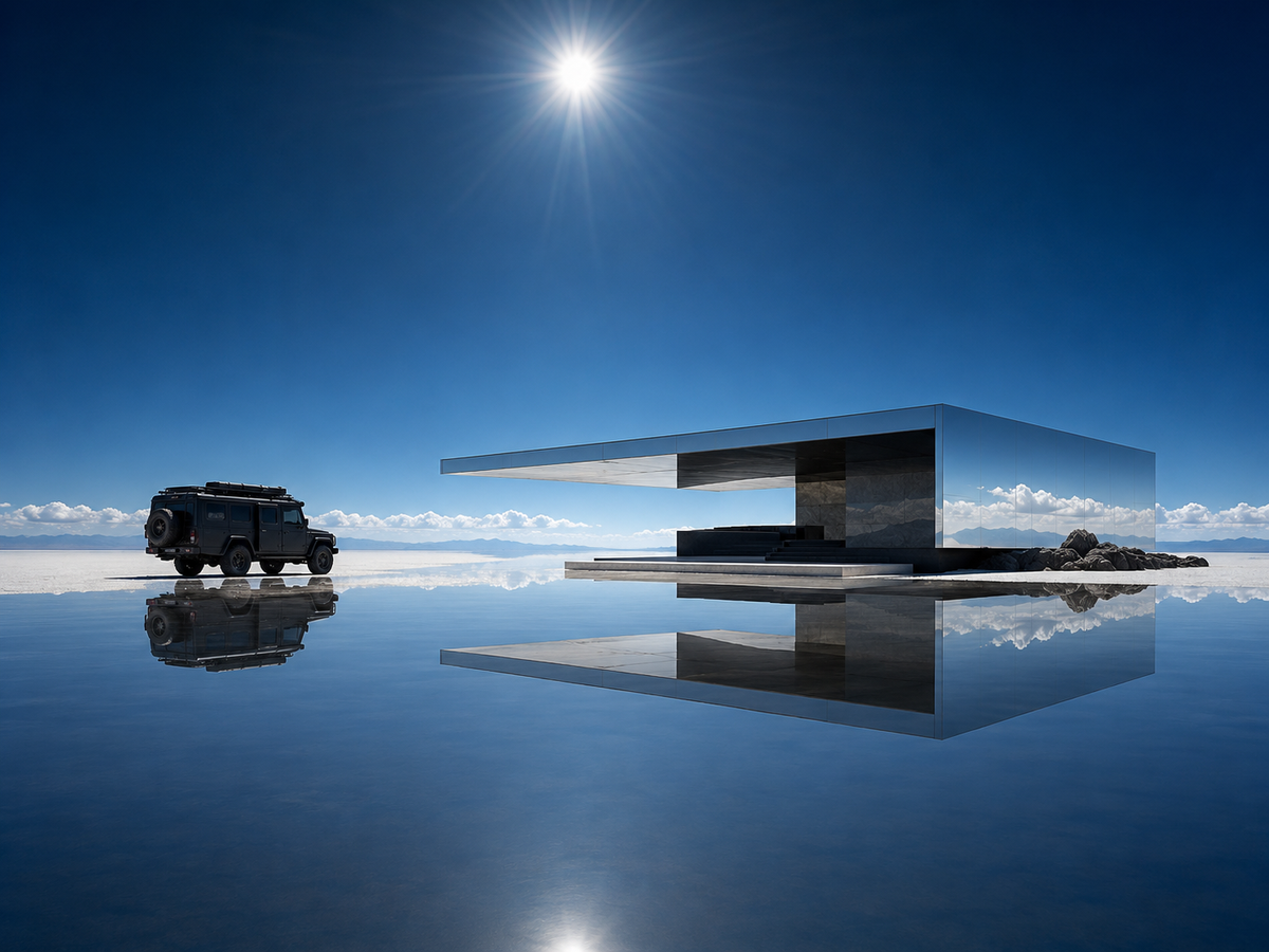 THE DAILY DROP: The Uyuni Monolith (The Salt Citadel)