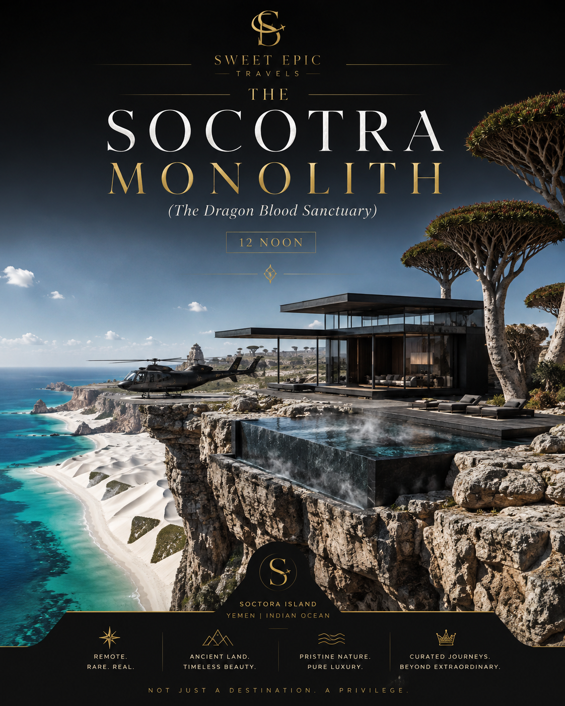 THE DAILY DROP: The Socotra Monolith (The Dragon Blood Sanctuary)