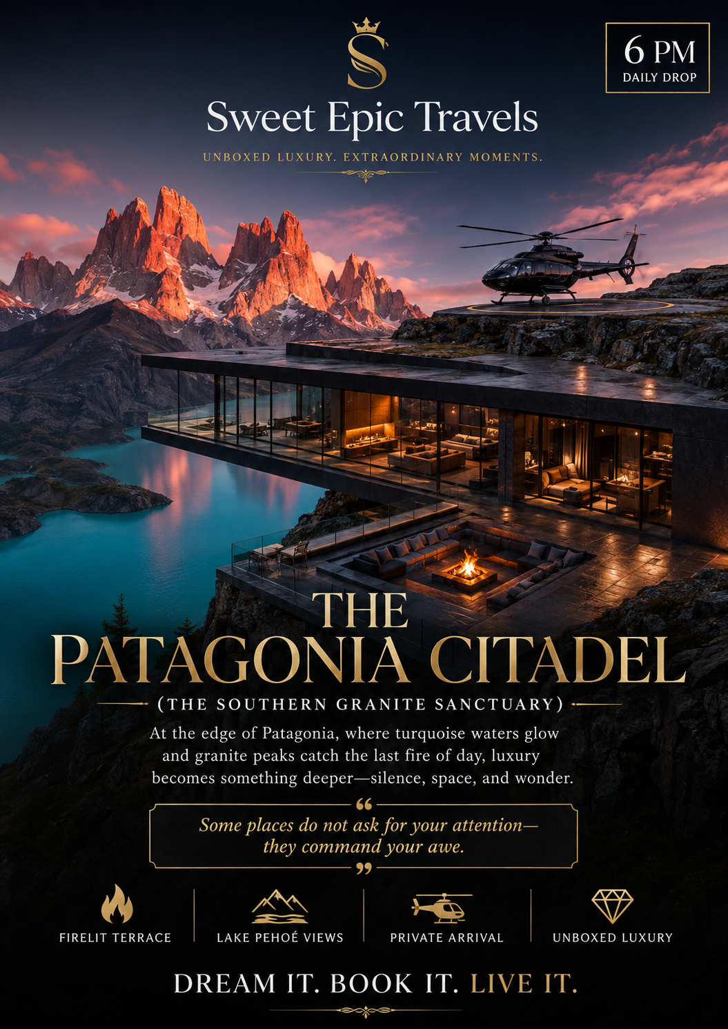 THE DAILY DROP: The Patagonia Citadel (The Southern Granite Sanctuary)