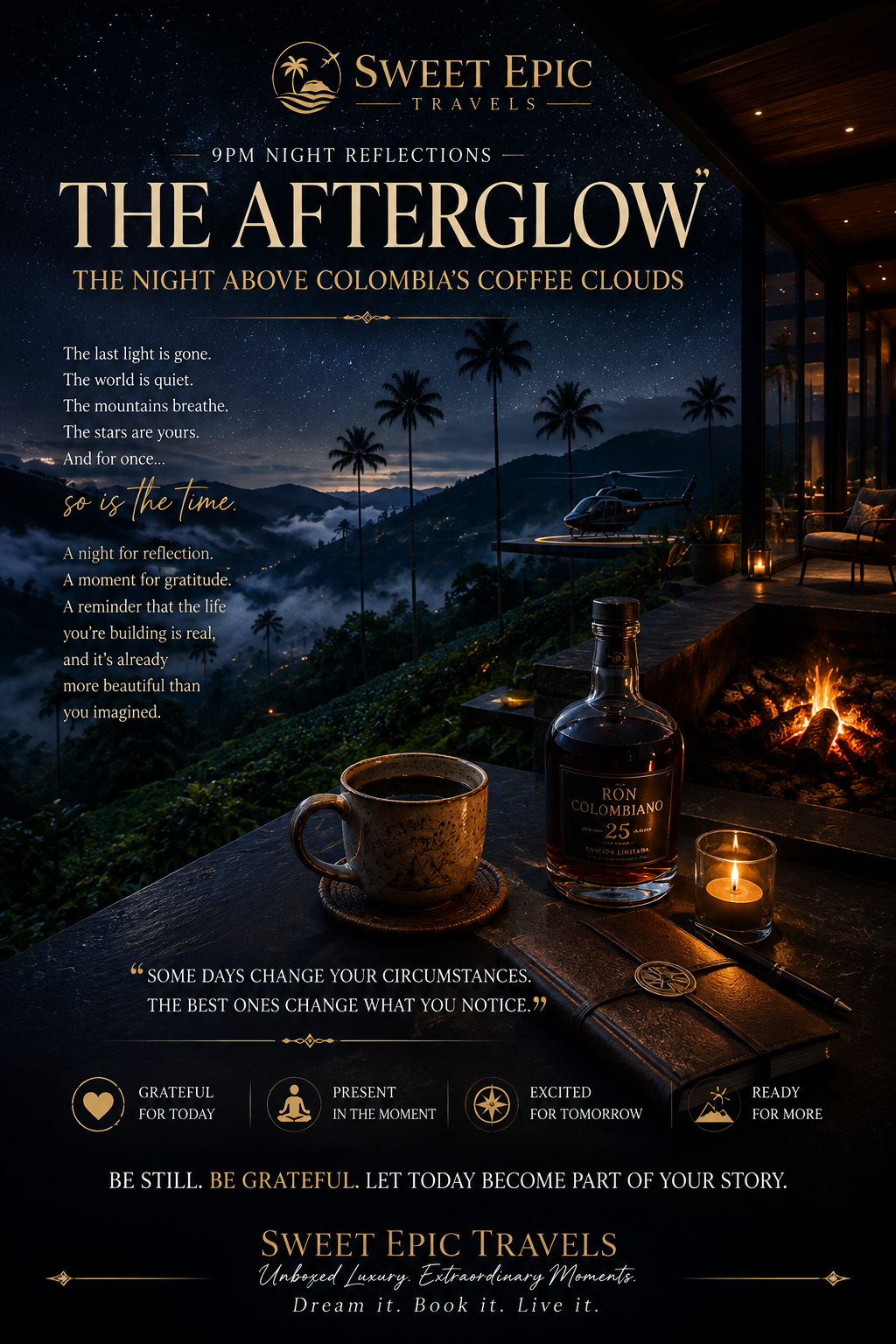 THE DAILY DROP: The Afterglow (The Night Above Colombia’s Coffee Clouds)