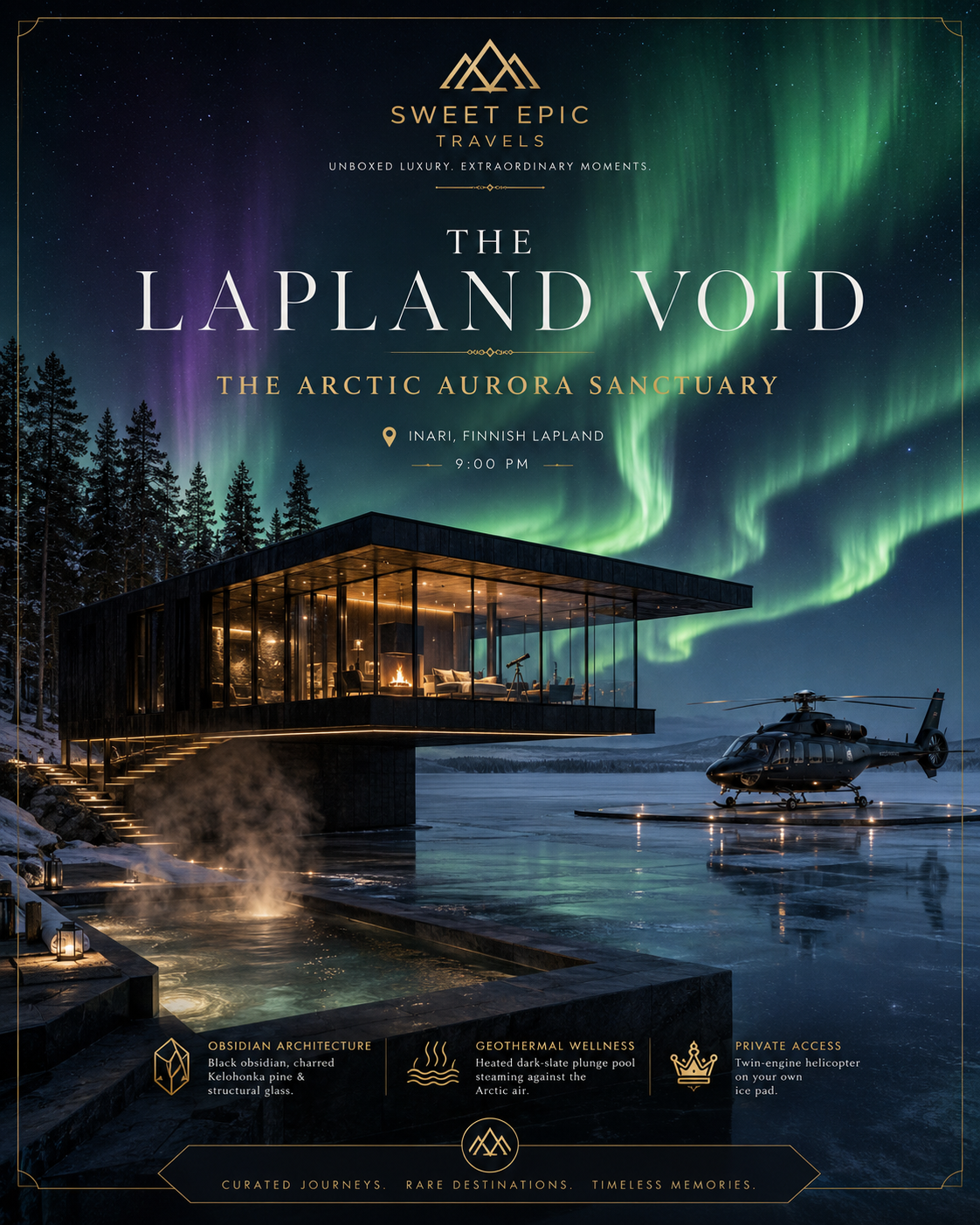 THE DAILY DROP: The Lapland Void (The Arctic Aurora Sanctuary)