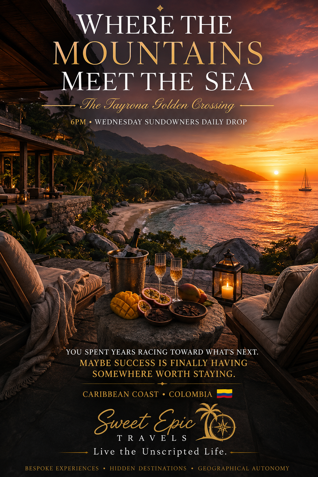 THE DAILY DROP: The Tayrona Golden Crossing (Where the Mountains Meet the Sea)