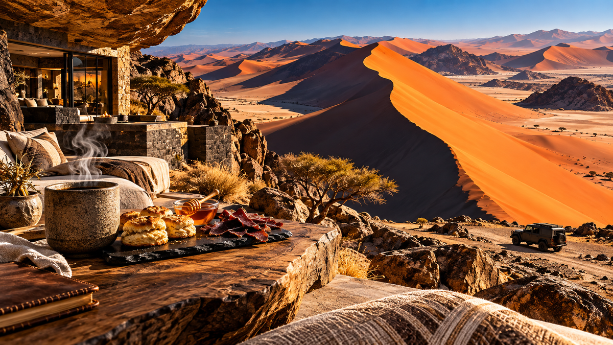 THE DAILY DROP: The Namib Awakening (The Morning You Realized the Horizon Was Waiting for You)