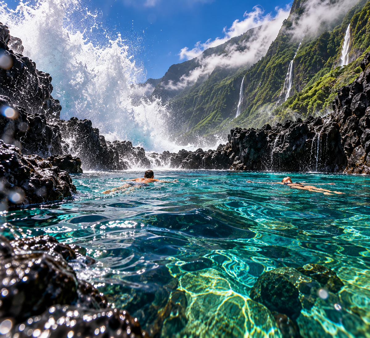 THE DAILY DROP: The Atlantic Baptism (The Afternoon You Stopped Watching the Island and Stepped Into It)