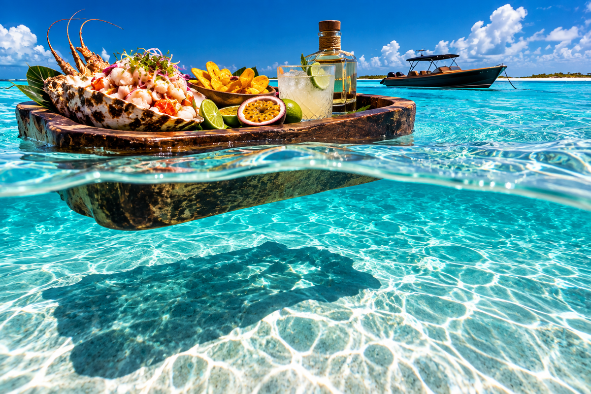 THE DAILY DROP: The Caribbean Weightless (The Afternoon Gravity Seemed to Let Go)