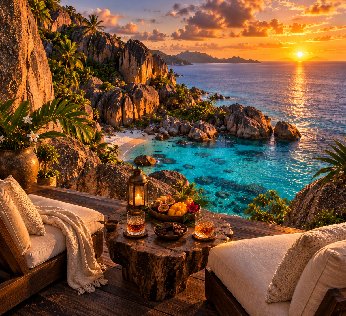 THE DAILY DROP: The Granite Afterglow (The Hour the Indian Ocean Took the Rest)
