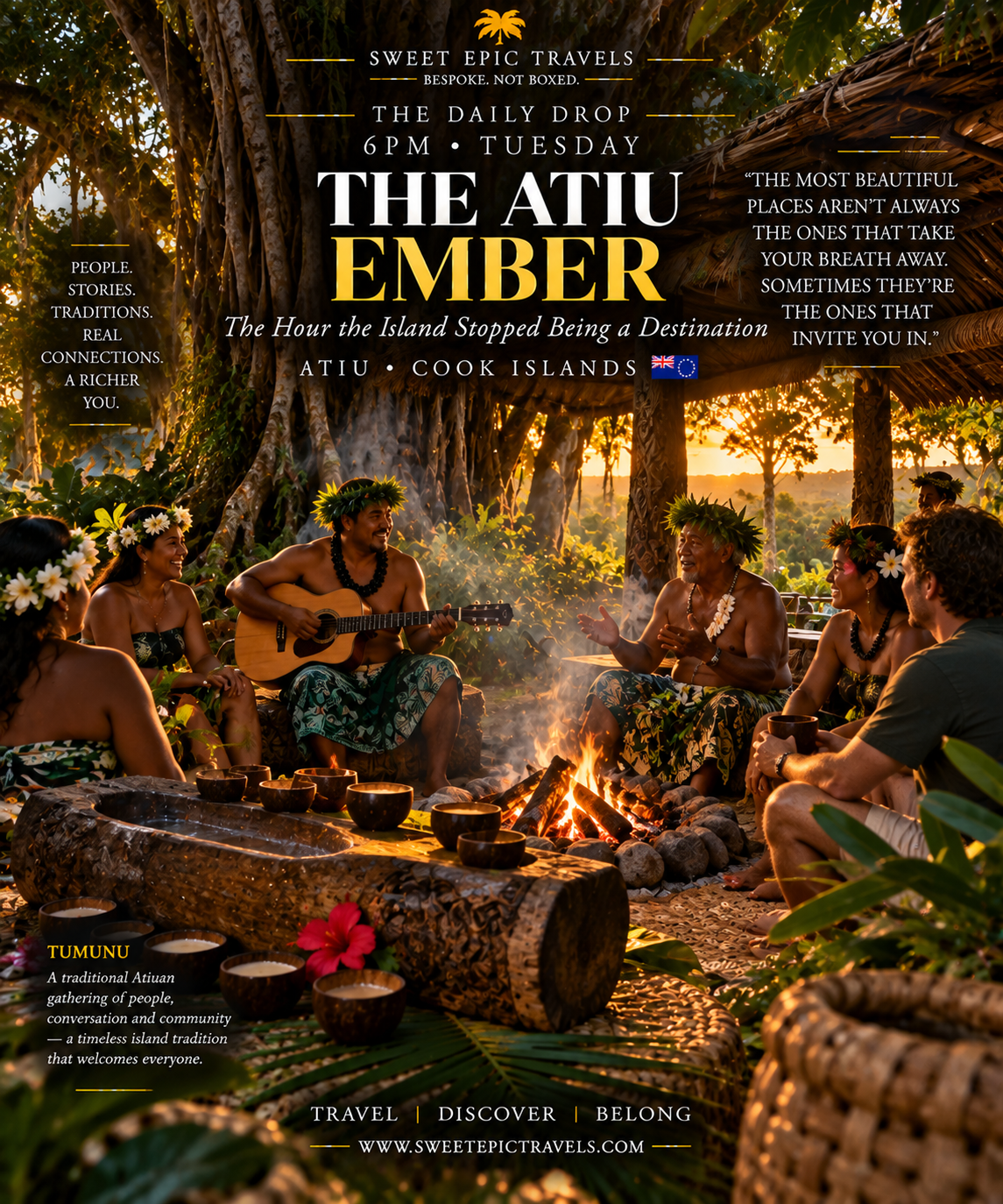THE DAILY DROP: The Atiu Ember (The Hour the Island Stopped Being a Destination)