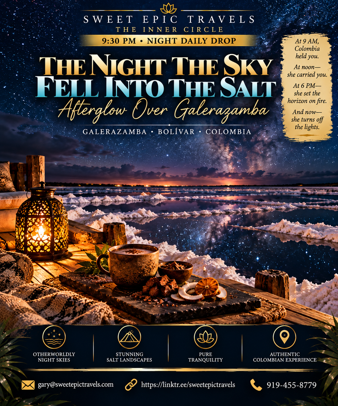 THE DAILY DROP: The Night The Sky Fell Into The Salt (Afterglow Over Galerazamba)