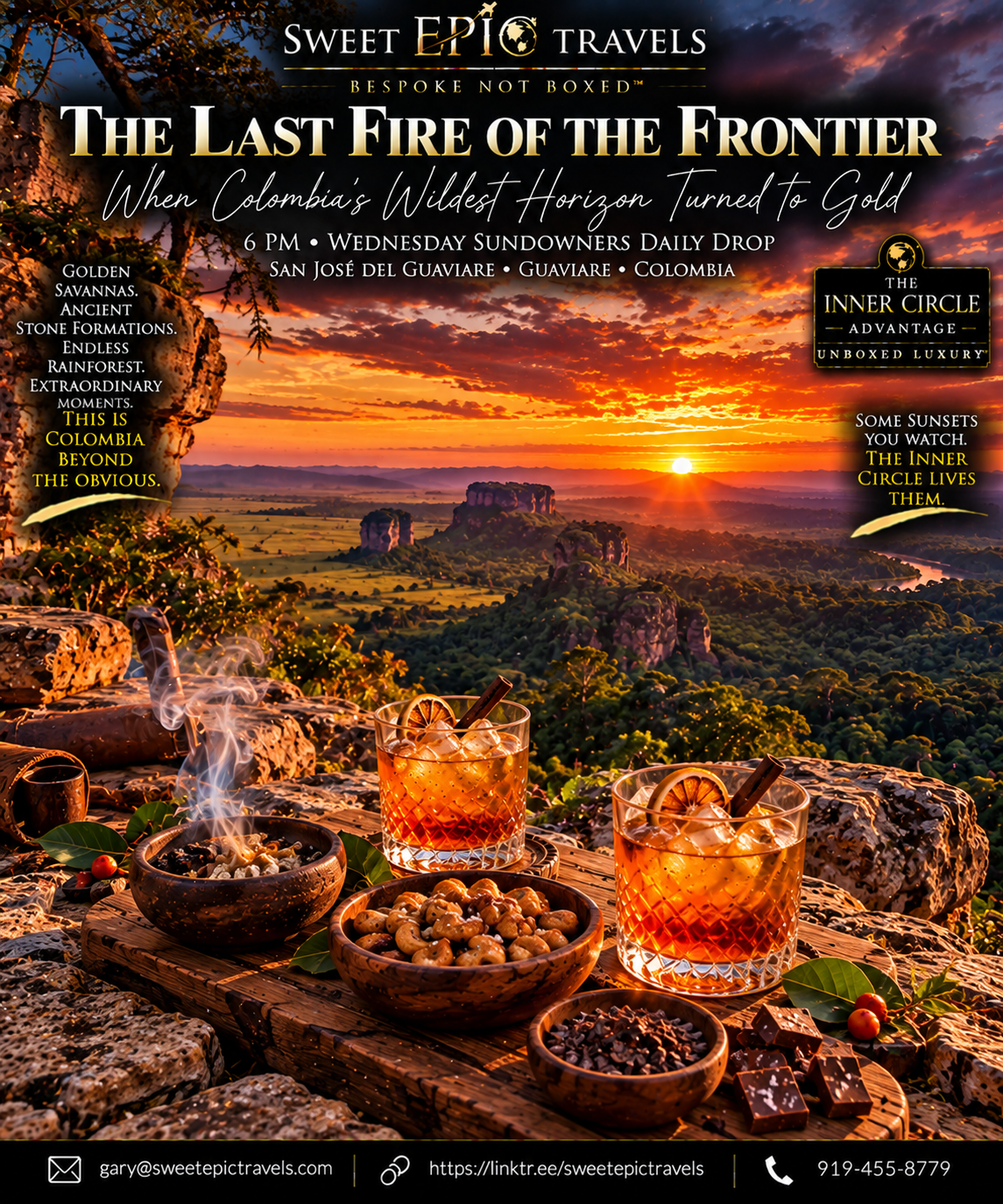 THE DAILY DROP: The Last Light of La Lindosa (When the Savanna Surrendered to the Jungle)