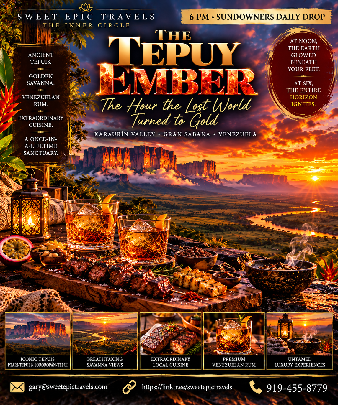 THE DAILY DROP: The Tepuy Ember (The Hour the Lost World Turned to Gold)