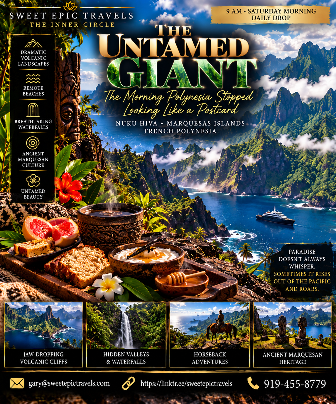 THE DAILY DROP: The Untamed Giant (The Morning Polynesia Stopped Looking Like a Postcard)