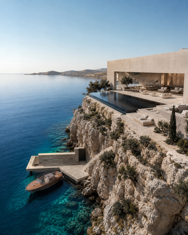 THE DAILY DROP: The Aegean Inversion (The Private Peninsula)