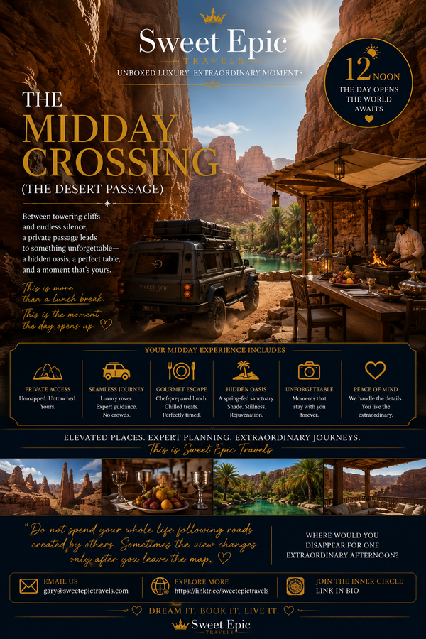 THE DAILY DROP: The Midday Crossing (The Desert Passage)