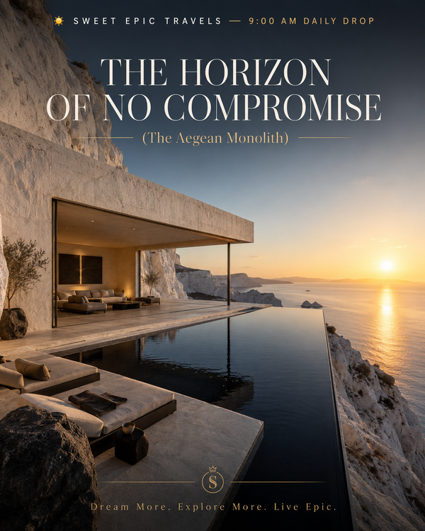 THE DAILY DROP: The Horizon of No Compromise (The Aegean Monolith)