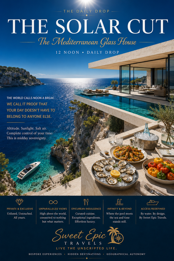 THE DAILY DROP: The Solar Cut (The Mediterranean Glass House)