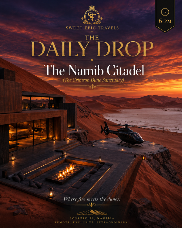 THE DAILY DROP: The Namib Citadel (The Crimson Dune Sanctuary)