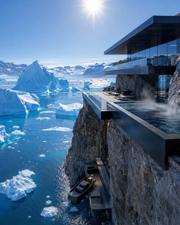 THE DAILY DROP: The Greenland Monolith (The Arctic Ice Citadel)