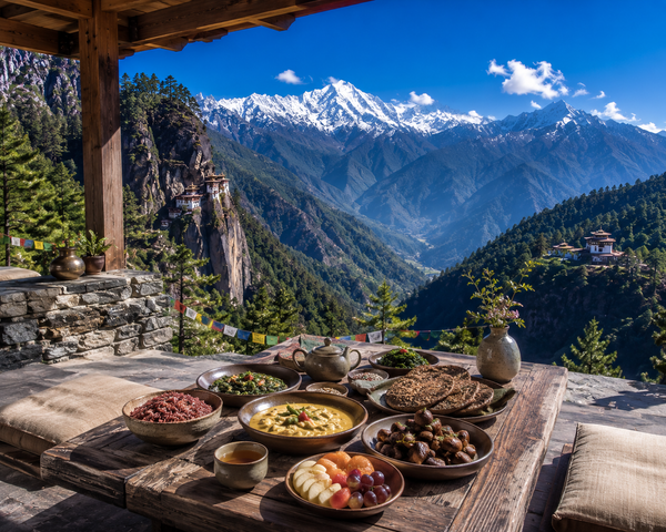 THE DAILY DROP: The Kingdom Above the Clouds (Lunch Where the Himalayas Keep Their Secrets)