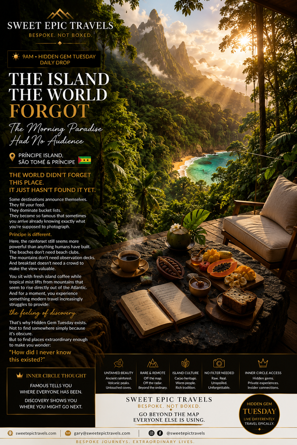 THE DAILY DROP: The Island The World Forgot (The Morning Paradise Had No Audience)