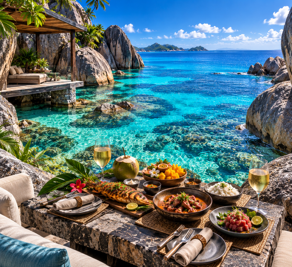 THE DAILY DROP: The Liquid Cathedral (Lunch Inside the Indian Ocean)