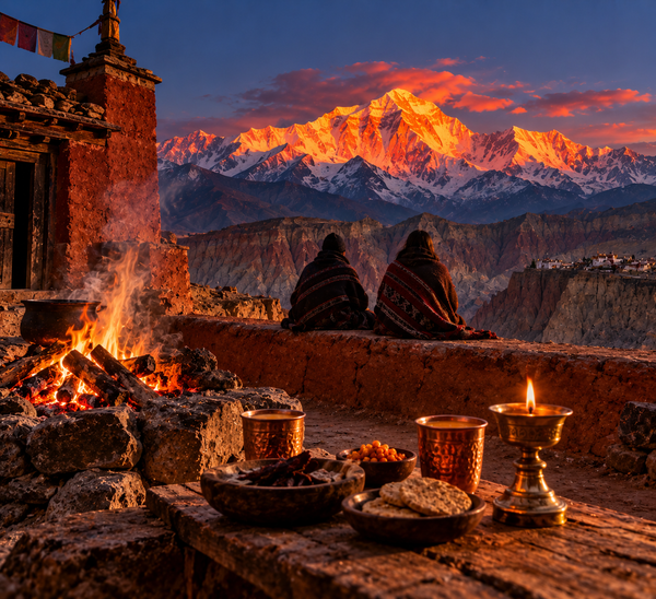 THE DAILY DROP: The Crimson Ridge (The Hour the Himalayas Caught Fire)