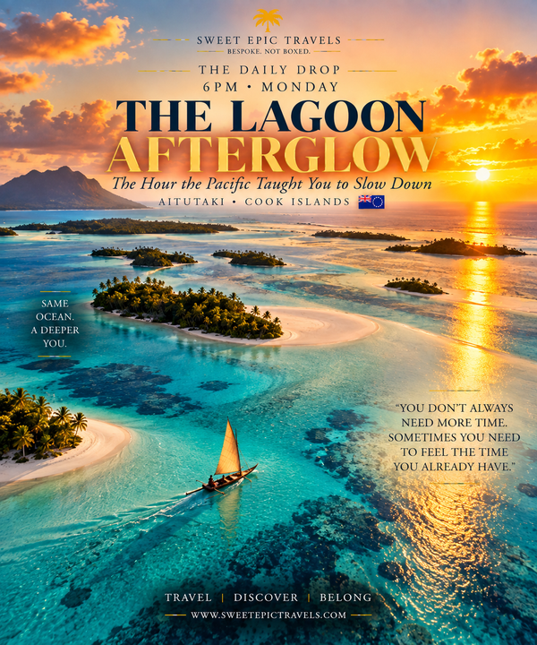 THE DAILY DROP: The Lagoon Afterglow (The Hour the Pacific Taught You to Slow Down)