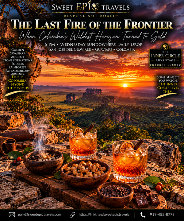 THE DAILY DROP: The Last Light of La Lindosa (When the Savanna Surrendered to the Jungle)