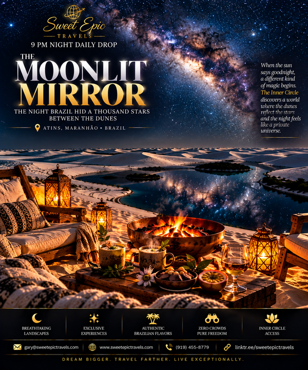 THE DAILY DROP: The Celestial Dunes (The Night the White Sands Mirrored the Milky Way)