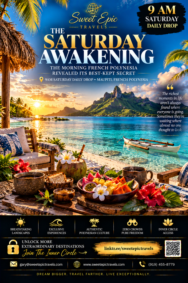 THE DAILY DROP: The Saturday Awakening (The Morning French Polynesia Revealed Its Best-Kept Secret)