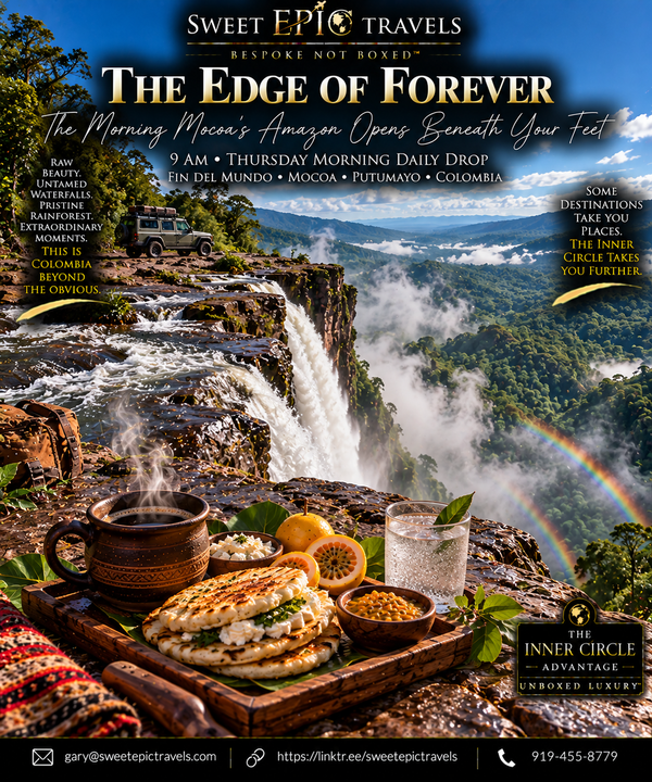 THE DAILY DROP: The Edge of Everything (The Morning Colombia Took Us to the End of the World)