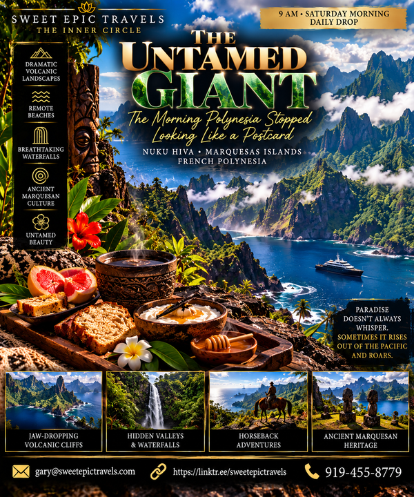 THE DAILY DROP: The Untamed Giant (The Morning Polynesia Stopped Looking Like a Postcard)