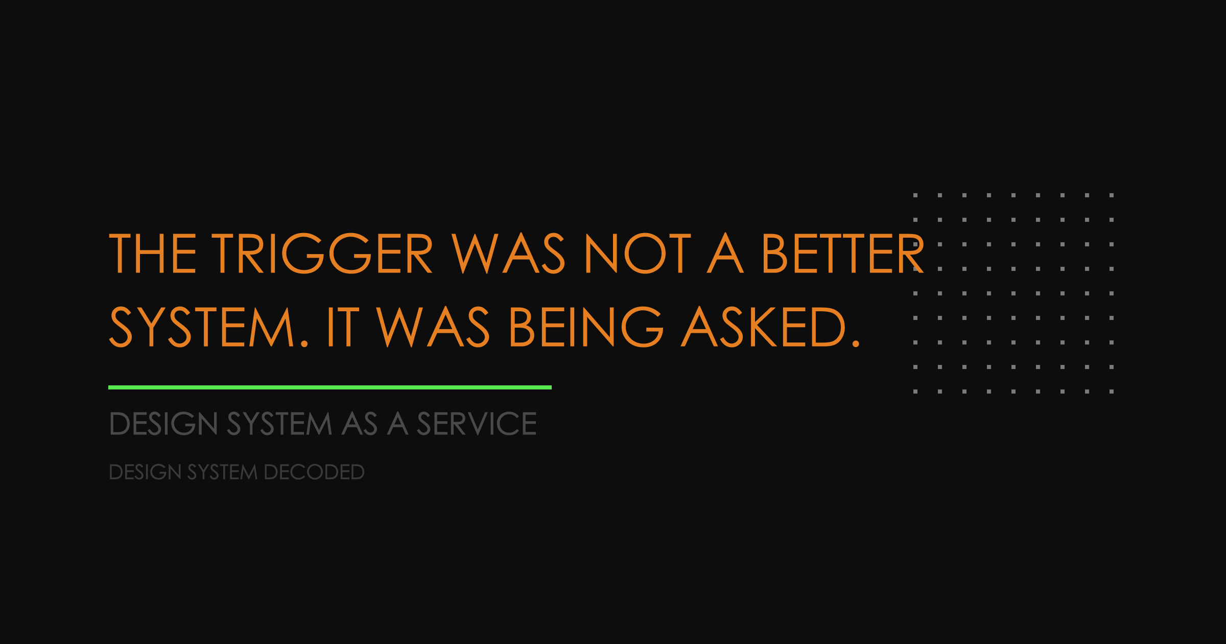 The Reluctant Adopter