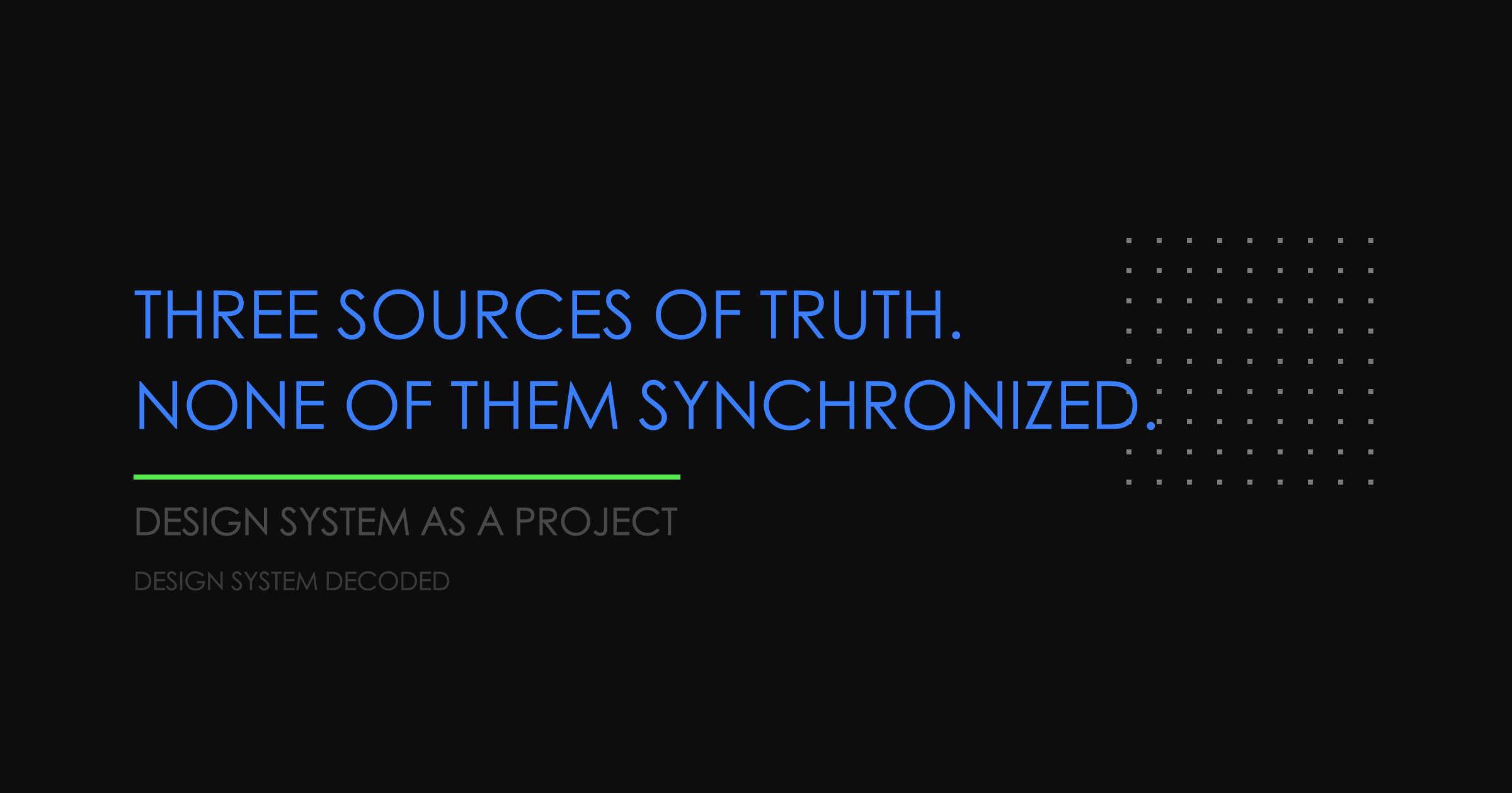 The Single Source of Truth: Design to Code