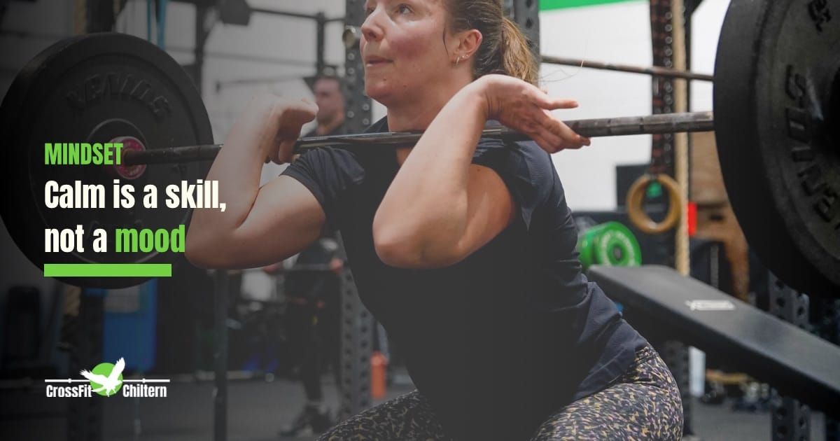 Box Breathing Before the Hard Set — Calm Is a Skill, Not a Mood