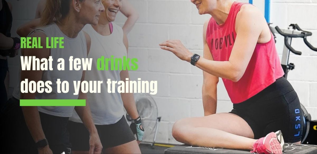 What a Few Drinks Actually Does to Your Training
