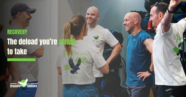 The Deload You're Afraid to Take — Why Backing Off Builds You Up