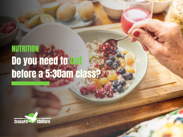 Eating Before a 5:30am Class