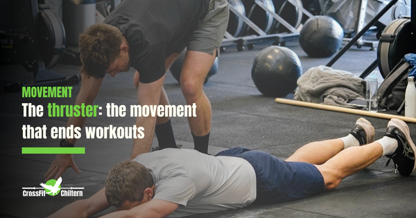 The Thruster: 10 Reps to failure!