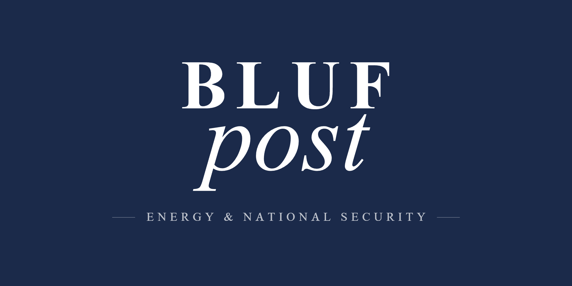 BLUF Post