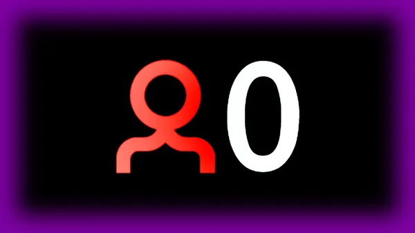 indicateur 0 vues de Twitch