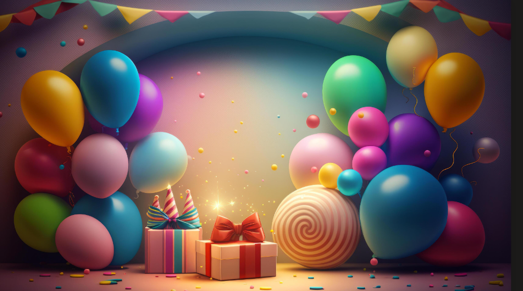 Gifts and Ballons