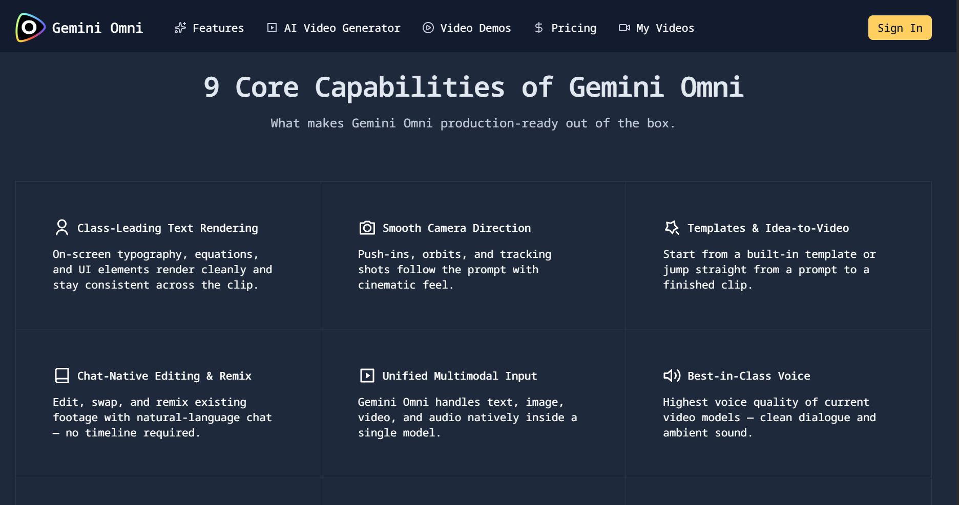 https://gemini-omni.ai/#features