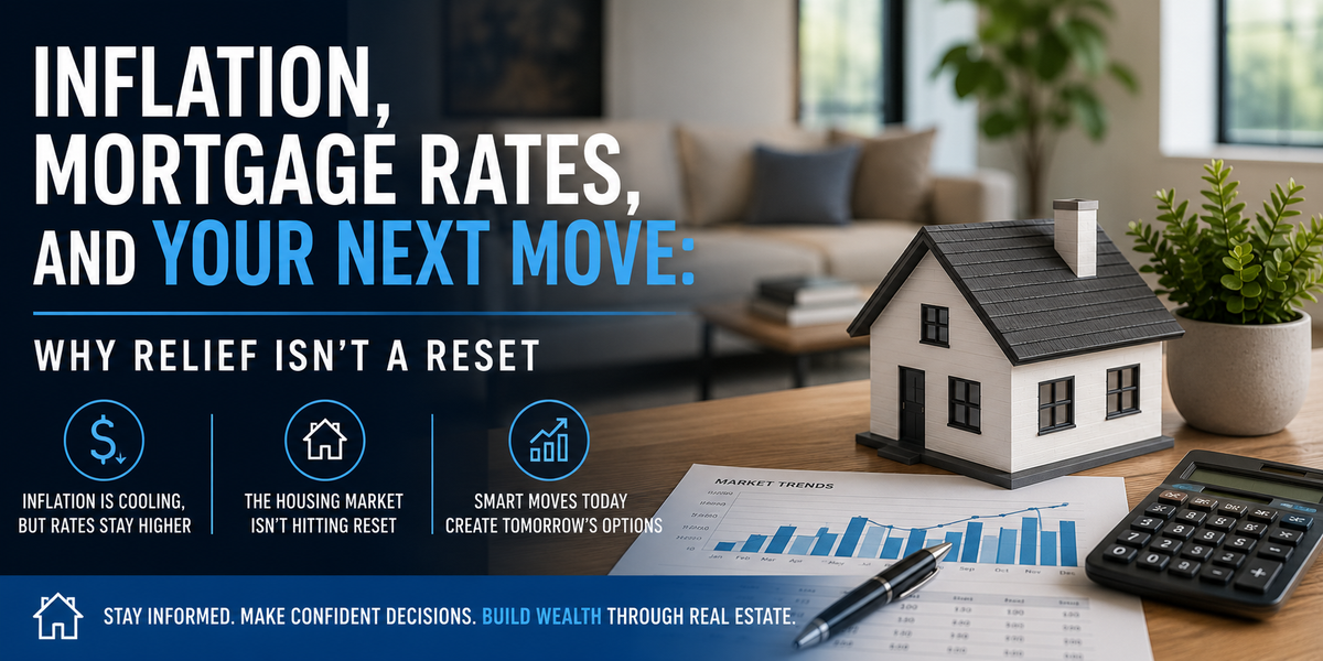Inflation, Mortgage Rates, and Your Next Move: Why "Relief" Isn't a Reset