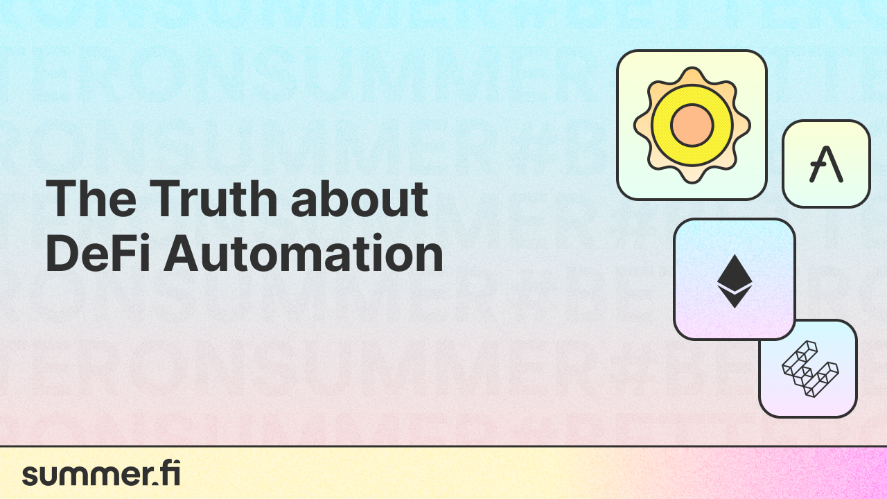 The Truth About DeFi Automation
