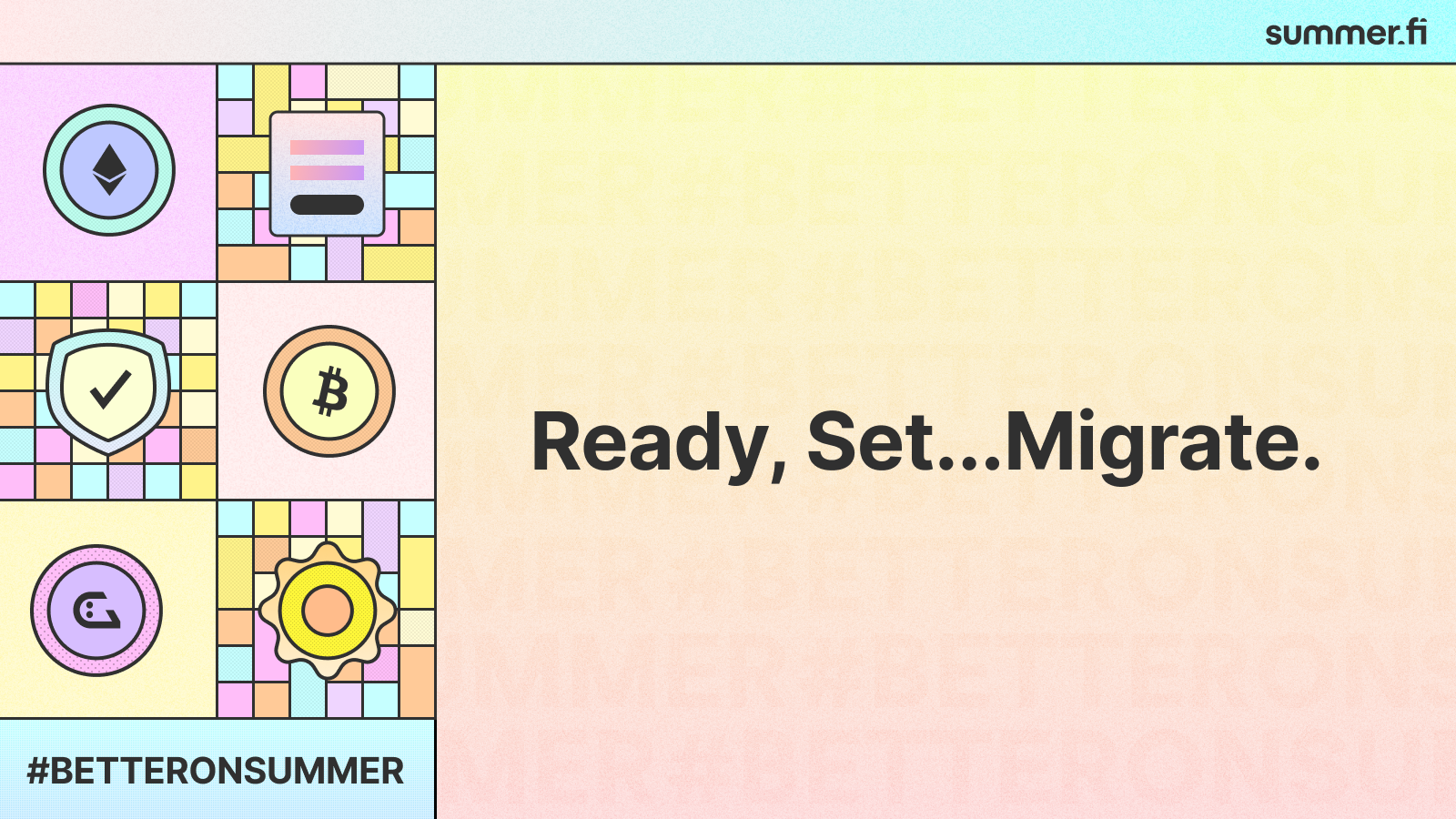 Ready, Set... Migrate!