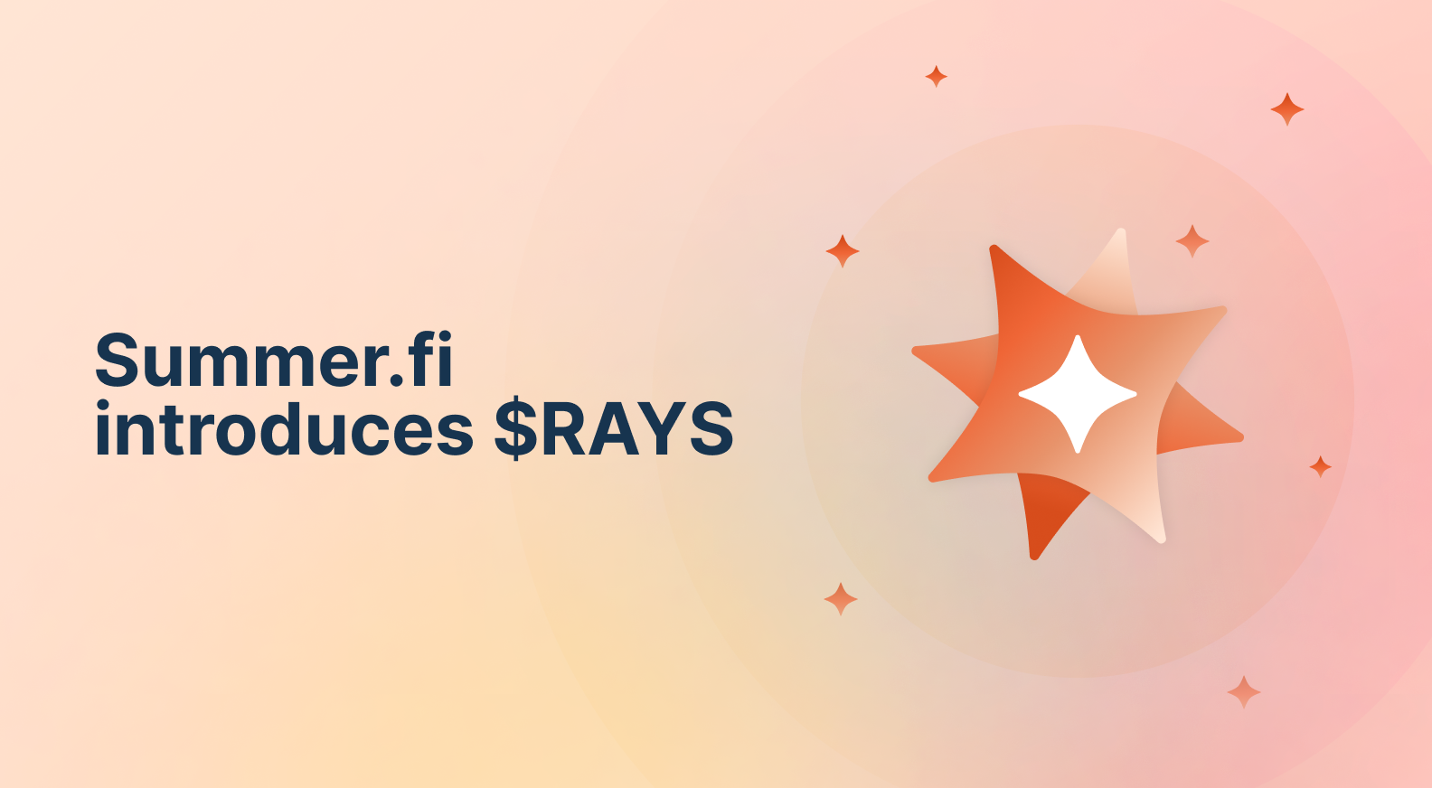 Introducing $RAYS: Summer.fi's point program