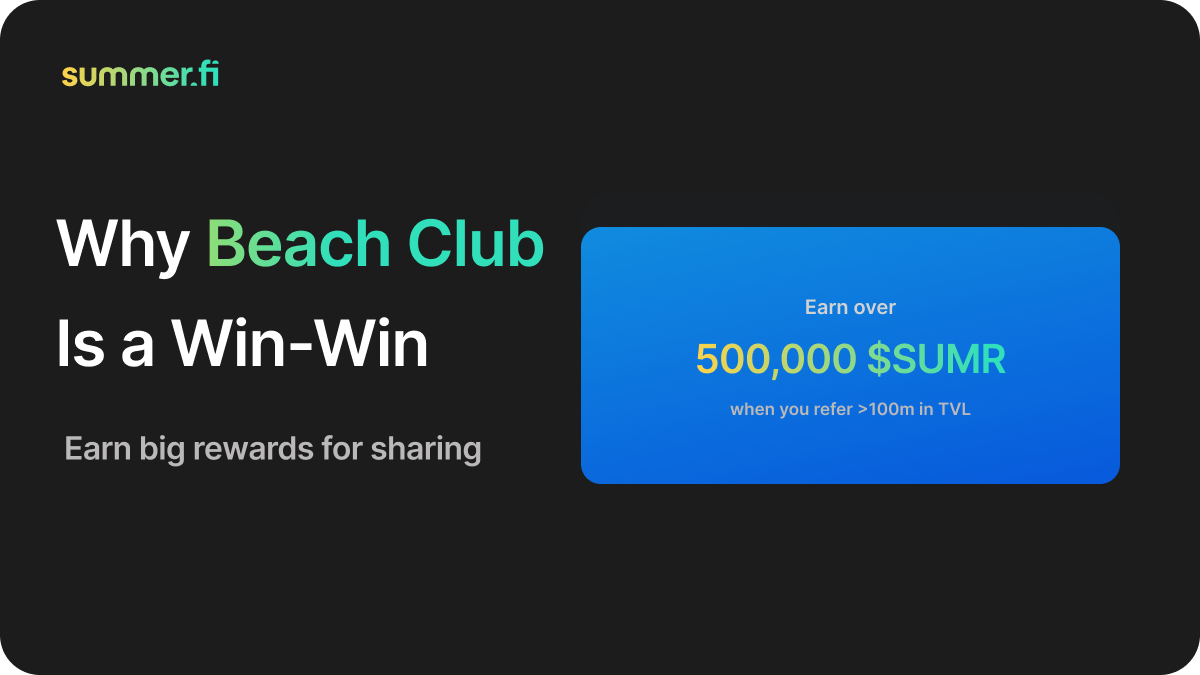 Why Beach Club Is a Win-Win