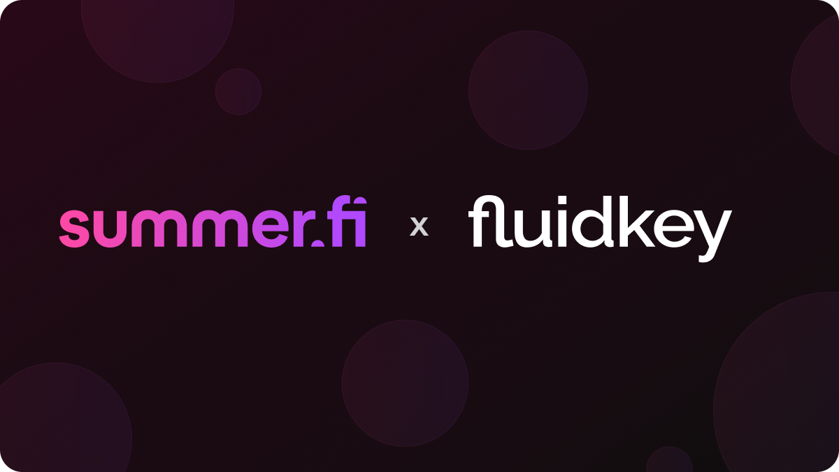Fluidkey Integrates Lazy Summer Protocol: Yield That Starts Earning the Moment Funds Arrive